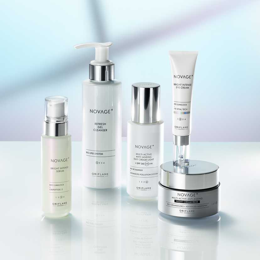 NovAge Complete Set: Anti-Aging Serum &amp; Refreshing Gel for Radiant Skin